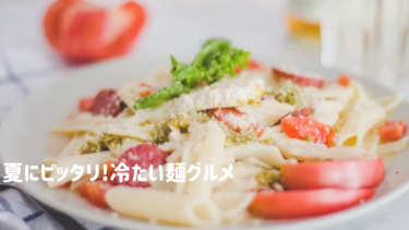 夏にピッタリ!冷たい【麺グルメ】